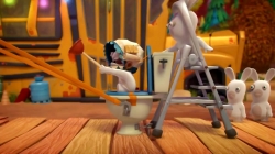 انیمیشن خرگوش های بازیگوش قسمت 393 - rabbids invasion